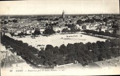 CPA Niort Panorama pris de Saint Hilaire