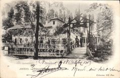 CPA Amiens Promenade 18 octobre 1903