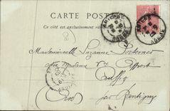 CPA Amiens Promenade 18 octobre 1903