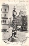CPA Amiens Horloge Dewailly Place Gambetta