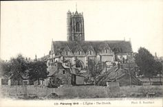 CPA Peronne 1910 L'Eglise