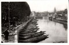 CPA Amiens (Somme) Le Marche sur l'eau
