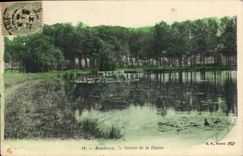 CPA Amiens Le Bassin de la Hotoie