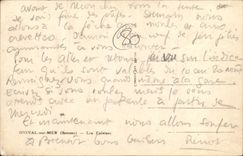 CPA Onival sur Mer (Somme) Les Falaises