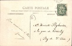 CPA Amiens je vous envoie ce Souvenir