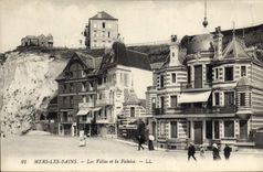 CPA Mers les Bains Les Villas et la Falaise