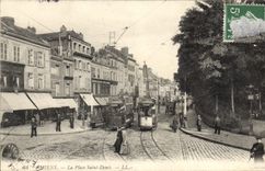 CPA Amiens La Place Saint Denis