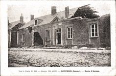CPA Bouchoir (Somme) Route d'Amiens