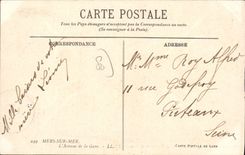 CPA Mers sur Mer L'Avenue de la Gare
