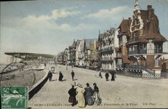 CPA Mers les Bains (Somme) La Promenade de la Plage