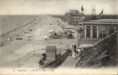 CPA Onival Vue sur la Plage