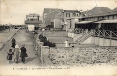 CPA Cayeux Le Casino et les Villas du Centre
