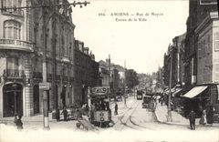CPA Amiens Rue de Noyons Entree de la Ville