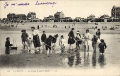CPA Cayeux La Plage a maree haute