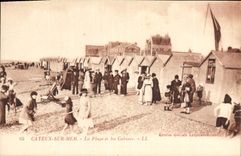CPA Cayeux sur Mer La Plage et les Cabines