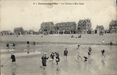 CPA Cayeux sur Mer Les Enfants a Mer basse