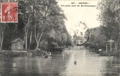 CPA Amiens Vue prise dans les Hortillonnages