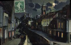 CPA AMIENS Somme La Rue des tanneurs