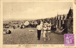 CPA Cayeux sur Mer Les Planches