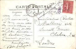 CPA Paris Gare St Lazare Cour de Rome