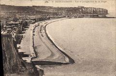 CPA Mers les Bains Vue et perspective de la Plage