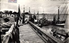 CPA Le Crotoy Le Port
