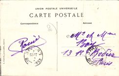 CPA Amiens Hotel des Postes et Telegraphes