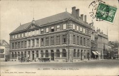 CPA Amiens Hotel des Postes et Telegraphes