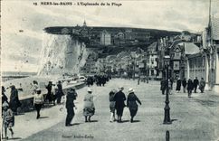 CPA Mers les Bains L'Esplanade de la Plage