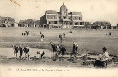 CPA Cayeux sur Mer La Plage et le Casino