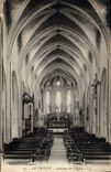 CPA Le Crotoy Interieur de l'Eglise