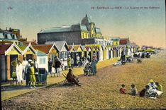 CPA Cayeux sur Mer Le Casino et les Cabines