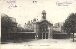 CPA Amiens La Gare Saint Roch