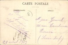CPA Amiens La Gare du Nord