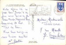 CPSM Cayeux sur Mer (Somme) Le Kiosque et l'Entree de la Plage