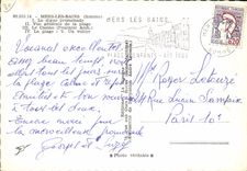 CPSM Mers Les Bains (Somme) La digue promenade Vue generale de la plage Le Casino (Fournier Arch) La