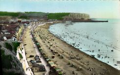 CPSM Mers les Bains (Somme) La Plage