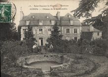 CPA St Sauveur le Vicomte Environs Nehou Chateau de la Grimonniere 