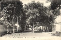 CPA Les Sables D'Olonne Le Boulevard de l'Ouest 