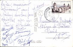CPA Les Sables D'Olonne vue aérienne port piscine plage