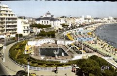 CPA Les Sables D'Olonne La Piscine et la Plage 