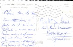 CPA Les Sables D'Olonne La Piscine et la Plage 