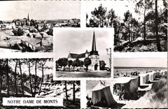 CPA Notre Dame de Monts souvenir
