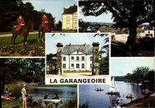 CPSM St Julien des Landes La Garangeoire camping