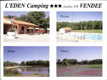 CPSM Camping L'EDEN Domaine de la Railliere La Boissiere de Montaigu