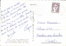 CPSM Ile de Noirmoutier La Gueriniere Moulins d'Amour le Gois château plage des dames