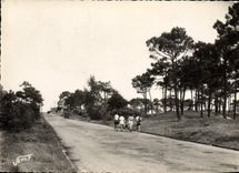 CPA St Jean de Monts Avenue des Deux Plages 