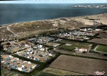 CPA St Gilles sur Vie Camping du Sablais Vue aerienne 