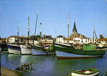 CPA St Gilles Croix de Vie Les Thoniers L'Eglise de St Gilles 