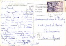 CPA Les Sables D'Olonne La Plage et le Remblai vers les Pins 